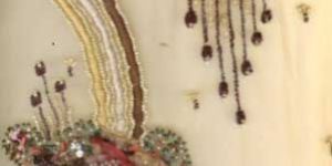 Embroidered Silk Fabric-03