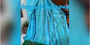 Block Printed Mulmul Cotton Sarees