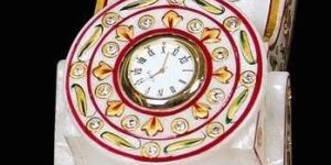 Marble Table Clock