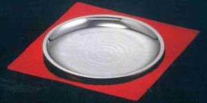 Stainless Steel Dinner Plates