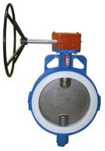 Butterfly Valve PTFE Lined