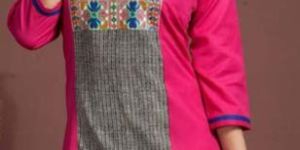 Printed Handloom Cotton Kurti