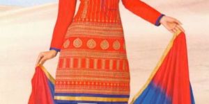 Shruti Creation – Designer Chanderi Cotton Dress Materials