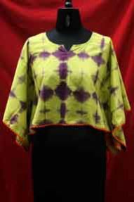 Shibori Cotton Kaftan