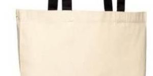 Cotton Colored Handle Bag