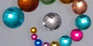 Round Acrylic Beads