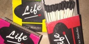 Wax Safety Matches