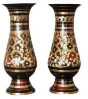 Decorative Brass Flower Vase