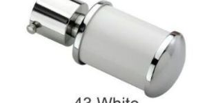 White Curtain Brackets