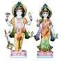 Marble Laxmi Narayan Statue