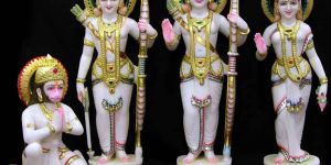 Marble RAM Darbar Statue
