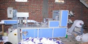 Single Size Double Deck Paper Napkin Machine