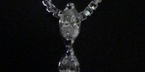 Diamond Pendant, Gold Jewellery