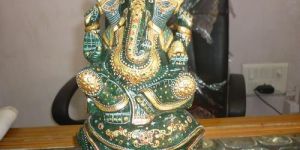 Semi Precious Stone Ganesha Statue
