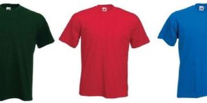 Mens Round Neck Plain T-Shirts