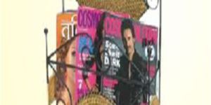 Wrought Iron Magazine Rack