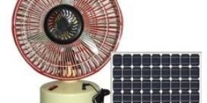 Solar Rechargeable Fan