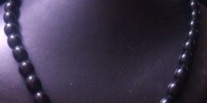 Black Beauty Beaded Set