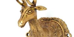 Brass Deer Head Wall Hangings