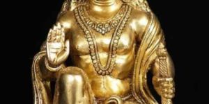 Brass Hanuman Statue