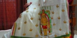 Hand Embroidered Saree