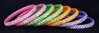 Plastic Diamond Bangles
