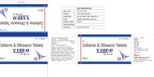 Cefixime Tablets, Ofloxacin Tablets