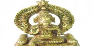 Antique Brass Ganesh Statues(Solid)
