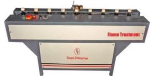 Round Bottles Flame Treatment Machine