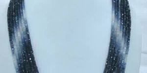 Blue Sapphire Shaded Beads