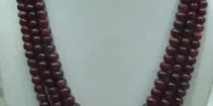 Ruby Plain Beads