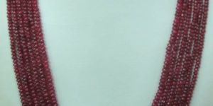 Ruby Spinal Beads