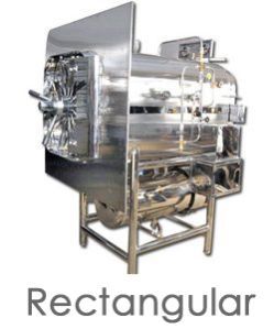 Horizontal Rectangular Autoclave