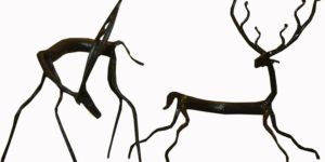 Deer Wrought Iron Handicraft