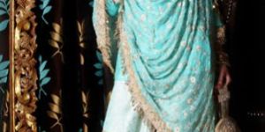 Sea Green Bridal Gharara