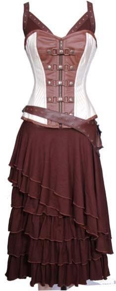 Mexican Killer Steampunk Corset Dress