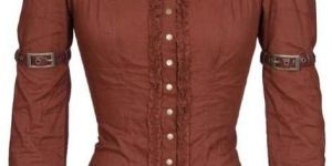 Coffee Cotton Top