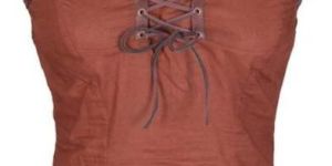 Weavy Sleevless Cotton Tops
