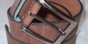 Genuine Leather Nubuck Belt