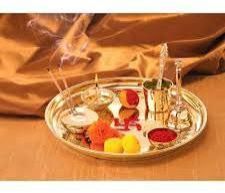 Brass Pooja Thali
