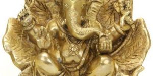 Brass Ganesha Statue