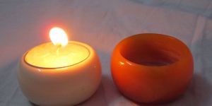 Stone Matki Shaped Light