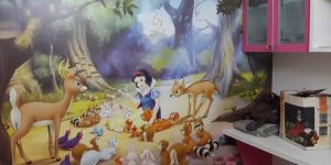 Printed Children Decorative Wallpaper