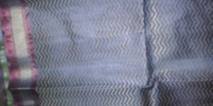 100% Silk with Sari Brocade