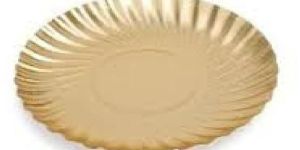 Golden Paper Plates