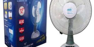 Rechargeable Fan with LED Light