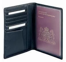Leather Passport Holder