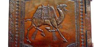 Embossed Leather Diary