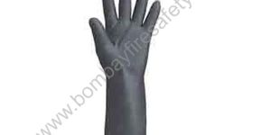 BLACK NEO PRINT GLOVES