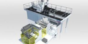 Handrollex Triple Combi Stretch Film Extrusion